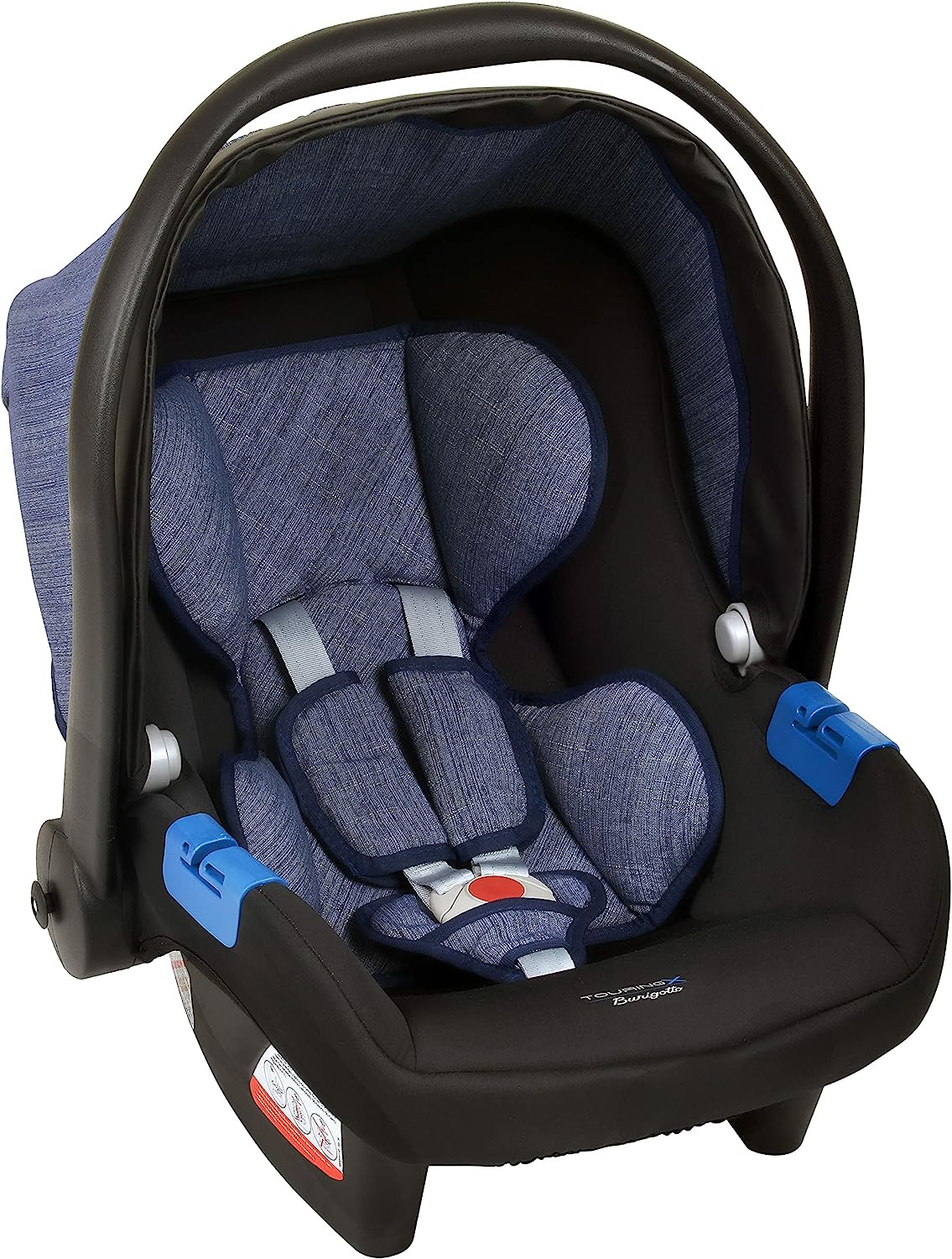 Carrinho de bebê Travel System Rio K Mesclado Azul, Burigotto