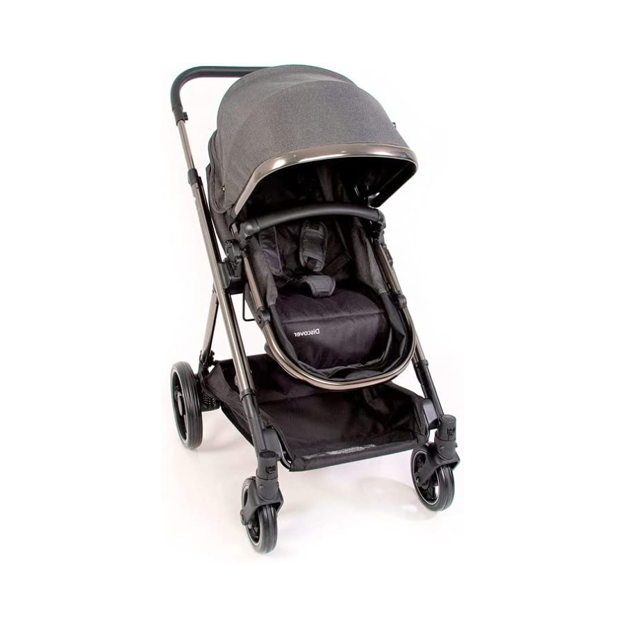 Carrinho de Bebê Discover, Grey Chrome, Safety 1st