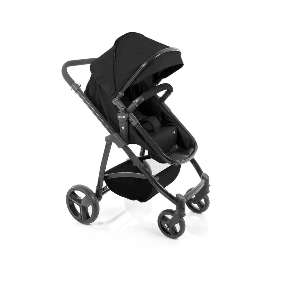 Carrinho de Bebê Vip Preto 0 a 15kg, Voyage