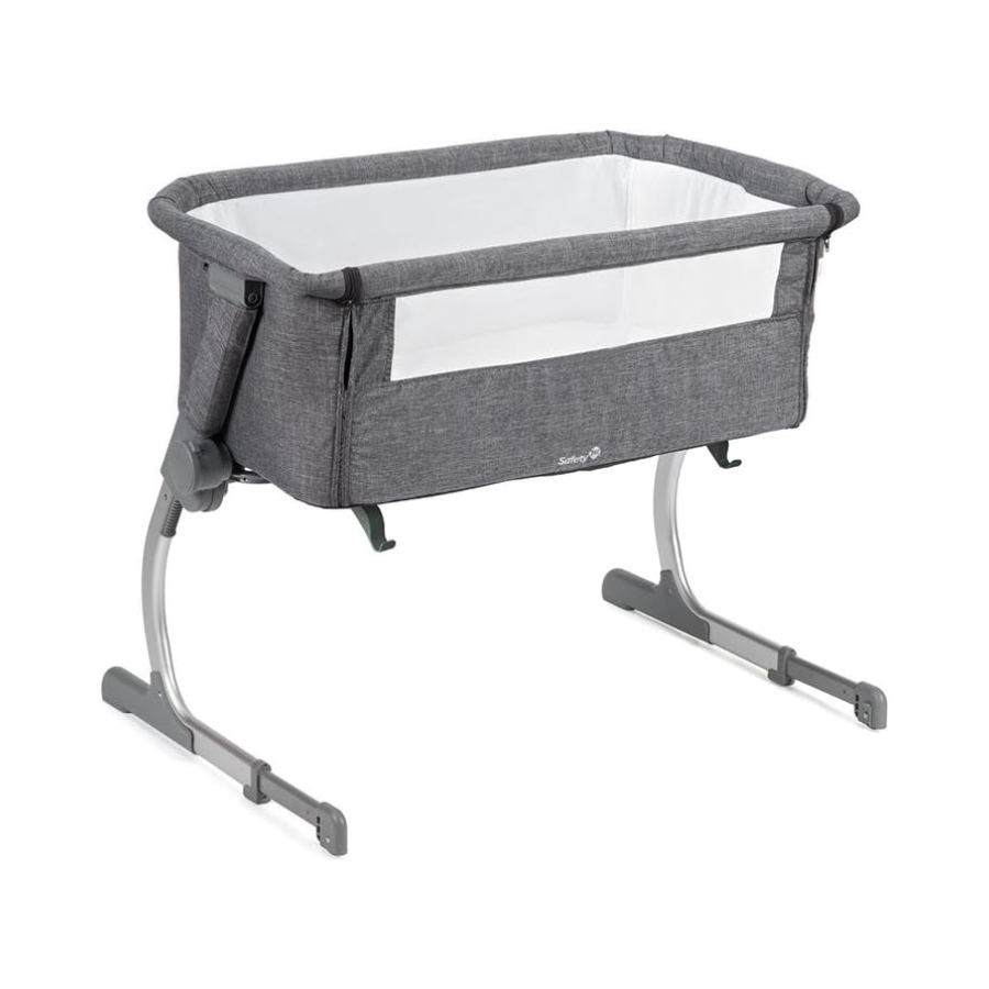 Berço Co-Bed Side By Side, Cinza, Safety 1st