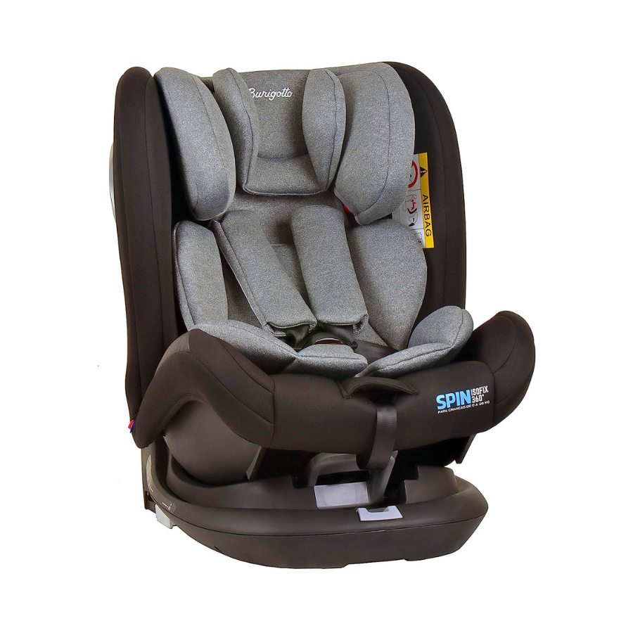 Cadeira para Auto Spin Isofix Gray, Burigotto