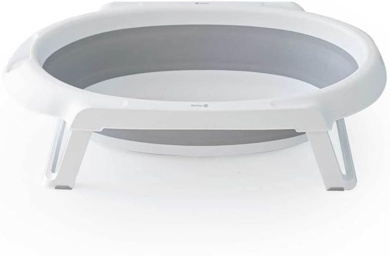 Banheira Smile com Suporte Cinza, Safety 1st