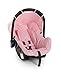 Bebe Conforto Cadeirinha Auto Infantil 0 Até 13Kg Dispositivo de Retenção Grid Rosa Galzerano
