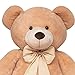 Urso Charles Gigante Caramelo, Buba Toys, Multicor, Gigante