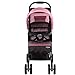 Voyage Carrinho de Bebê Passeio Vira Berço Spot Cinto 5 Pontos (Até 15kgs), Rosa Geo