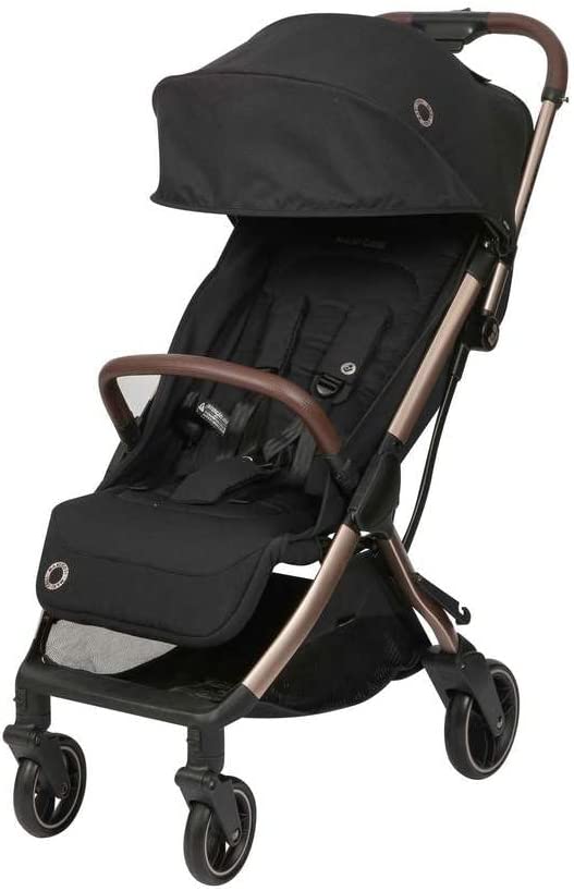 Carrinho de bebê Travel Eva Trio, Essential Black Champagne, Maxi-Cosi