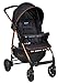 Burigotto Ecco Carrinho de Bebê, Preto, Até 15 kg