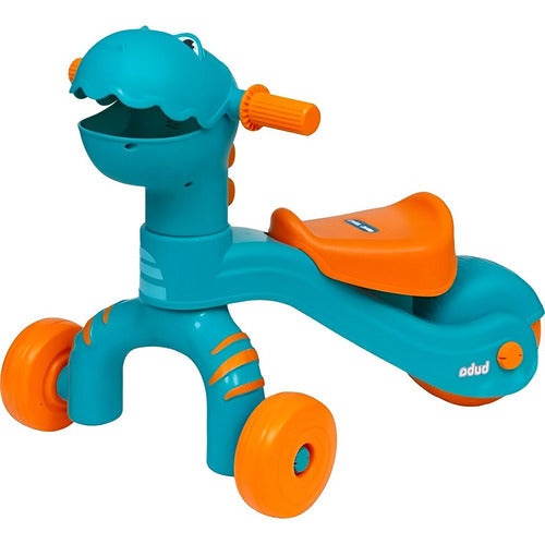 Triciclo Infantil Dinossauro Andador Som Luz Led 16993 Buba