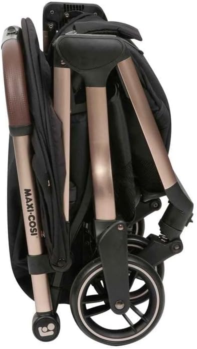 Carrinho de bebê Travel Eva Trio, Essential Black Champagne, Maxi-Cosi