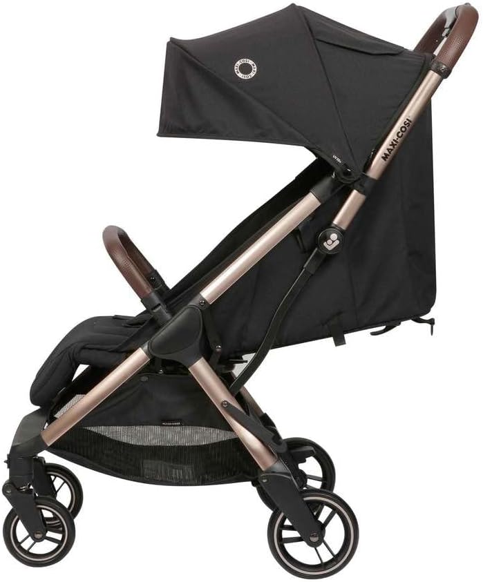 Carrinho de bebê Travel Eva Trio, Essential Black Champagne, Maxi-Cosi