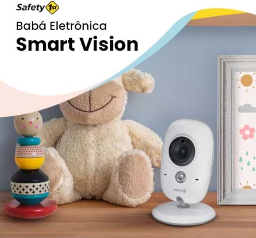 Babá Eletrônica Smart Vision, Safety 1st, White