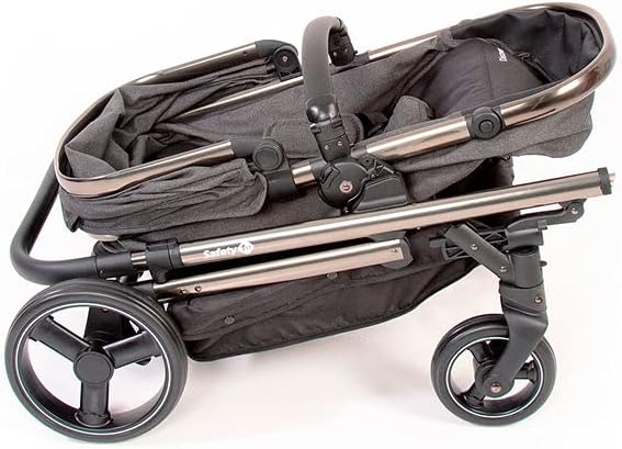 Carrinho de bebê Travel System Discover Trio Isofix Black, Safety 1st