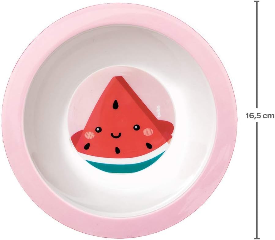 Kit Refeicao Frutti Melancia, Multicolorido, Buba
