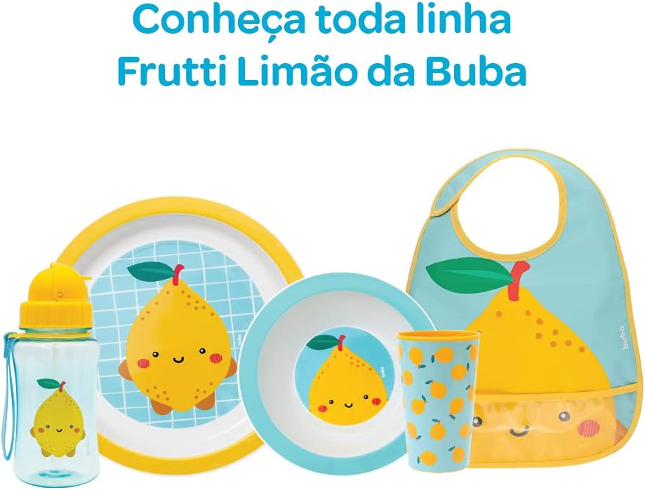 Kit Refeicao Frutti Limao, Colorido, Buba