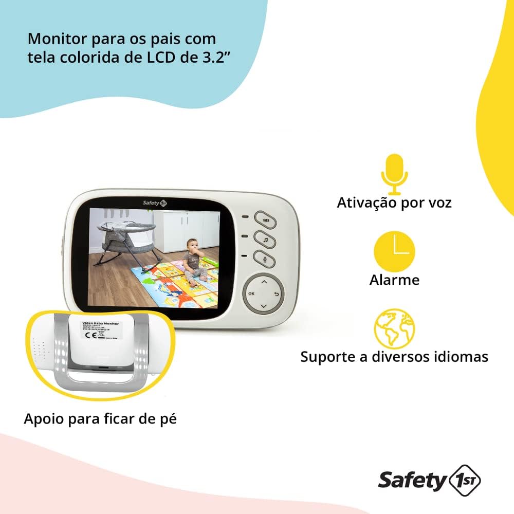 Babá Eletrônica Smart Vision, Safety 1st, White