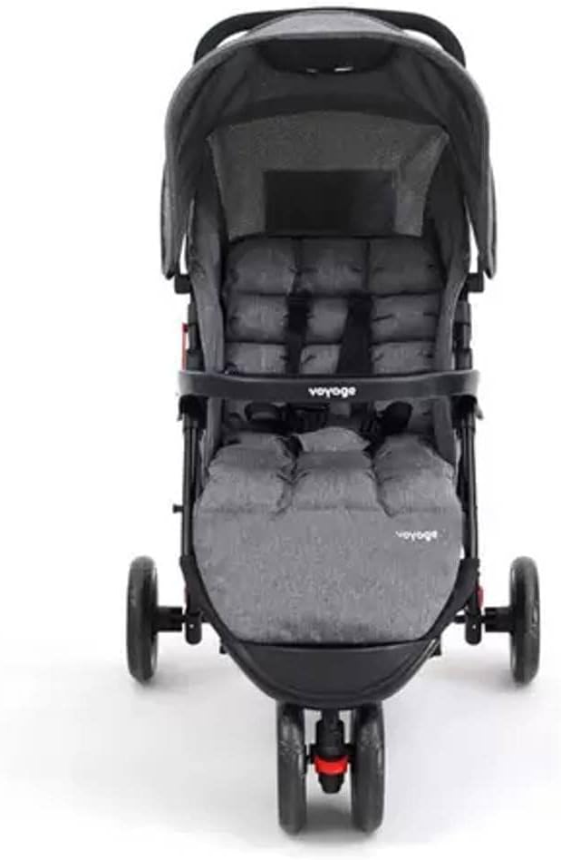 Carrinho De Passeio Para Bebê Delta Cinza, Voyage