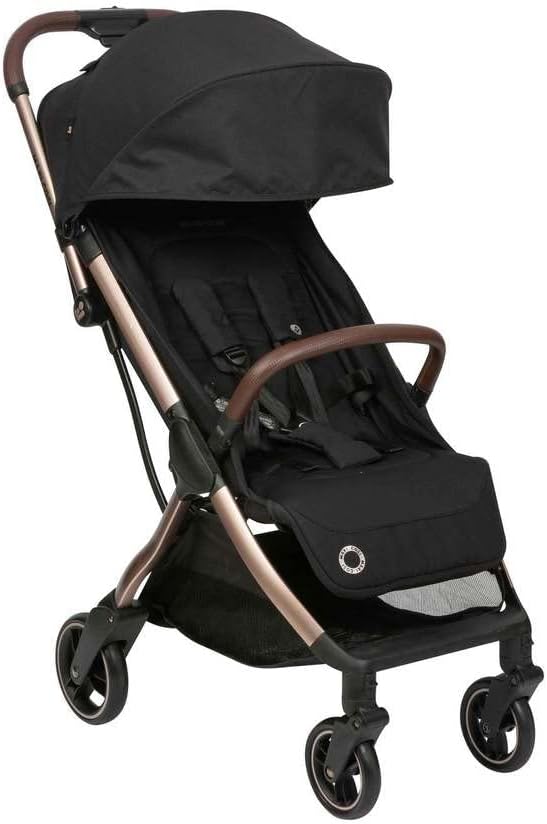 Carrinho de bebê Travel Eva Trio, Essential Black Champagne, Maxi-Cosi