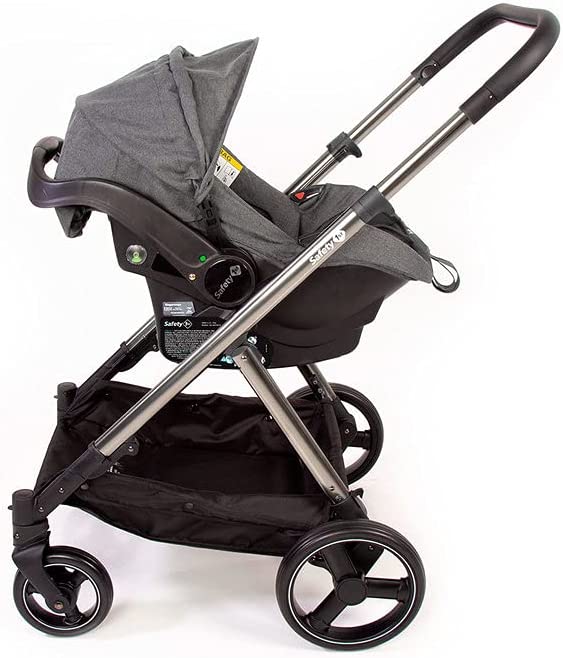 Carrinho de bebê Travel System Discover Trio Isofix Black, Safety 1st