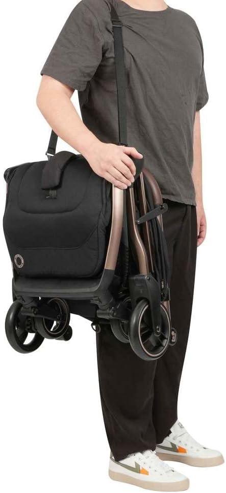 Carrinho de bebê Travel Eva Trio, Essential Black Champagne, Maxi-Cosi