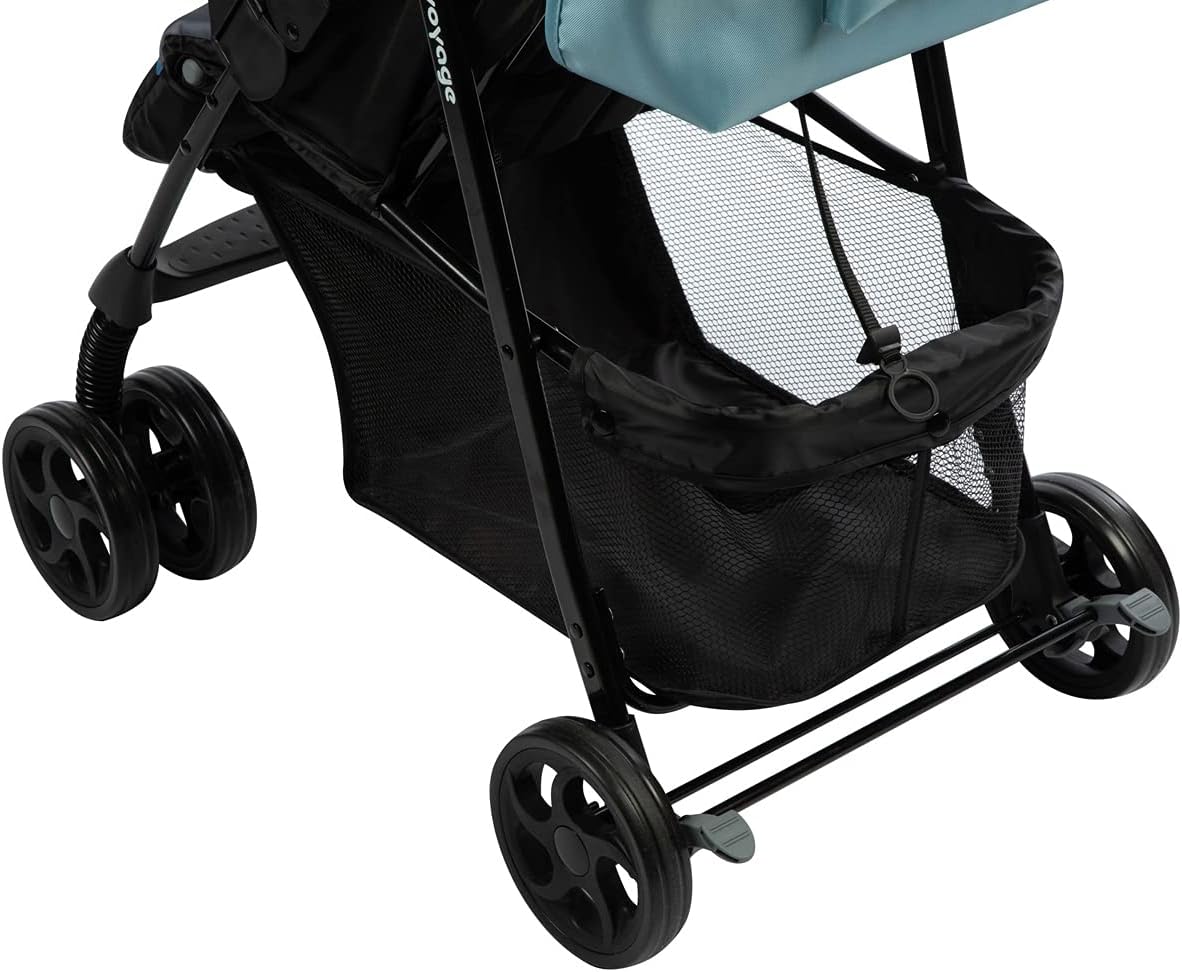 Carrinho Bebê Reclinável Moisés Até 15 Kg Azul, Spot Voyage