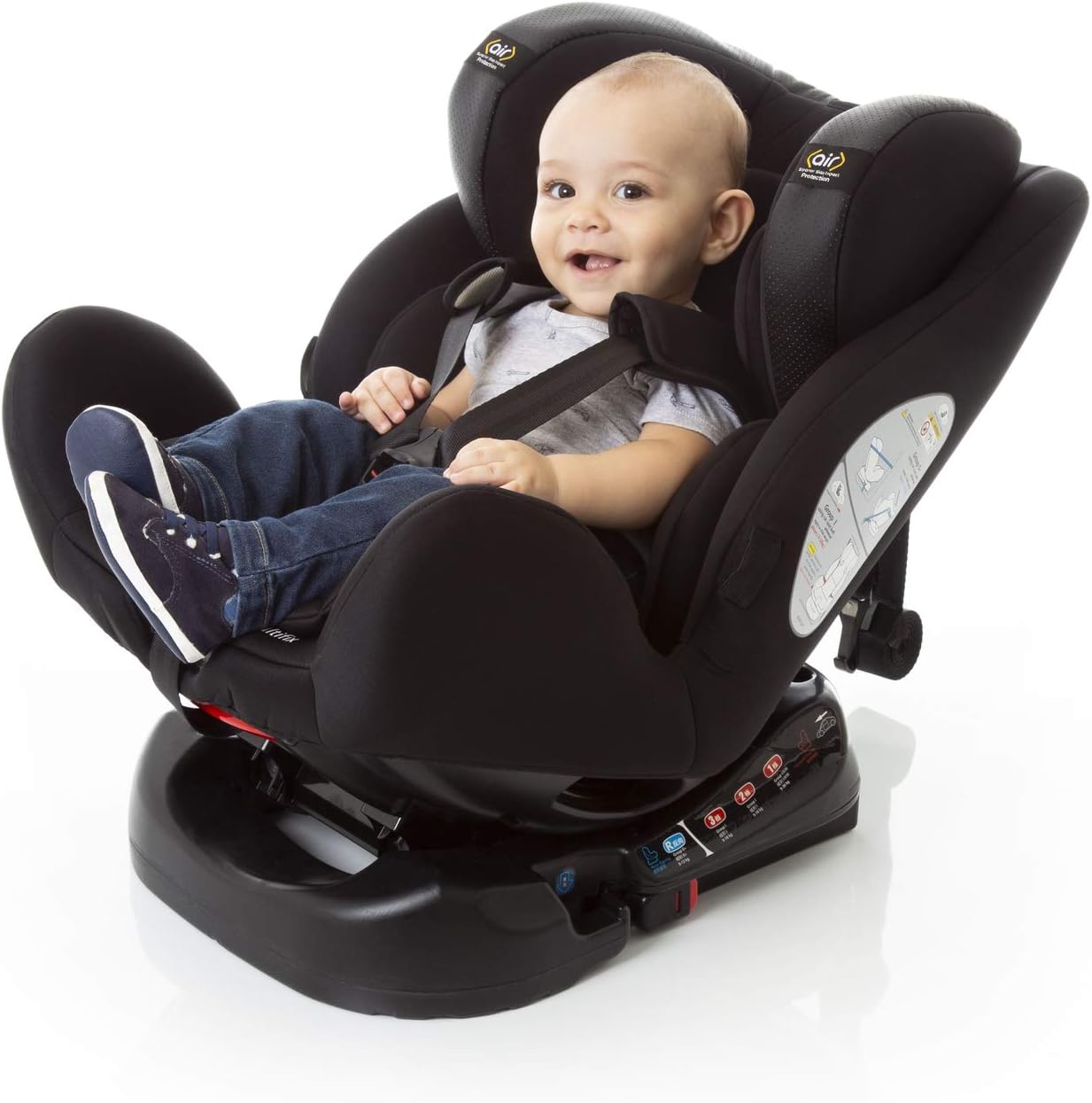 Cadeirinha para auto Multifix com Isofix Black Urban, Safety 1st