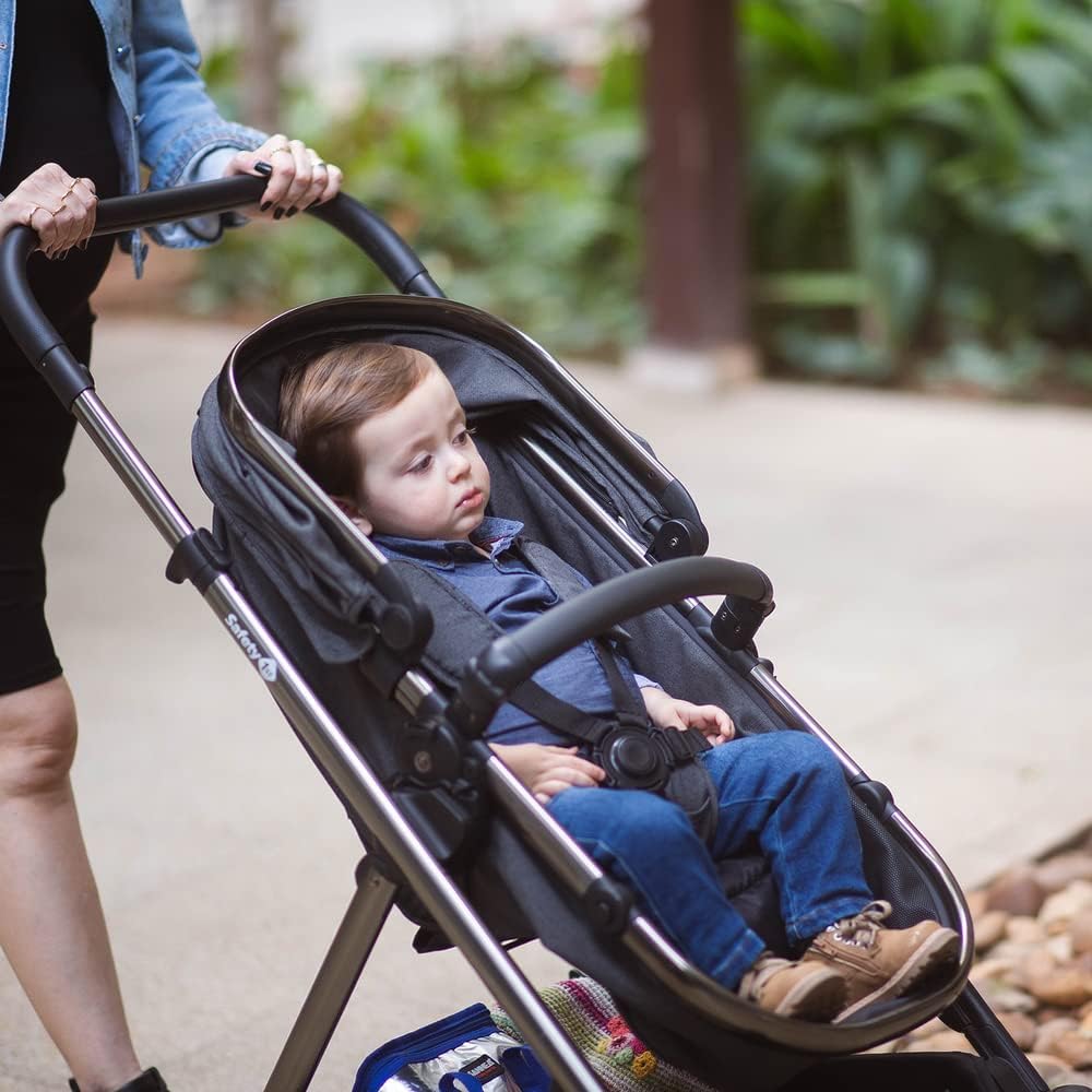 Carrinho de bebê Travel System Discover Trio Isofix Black, Safety 1st