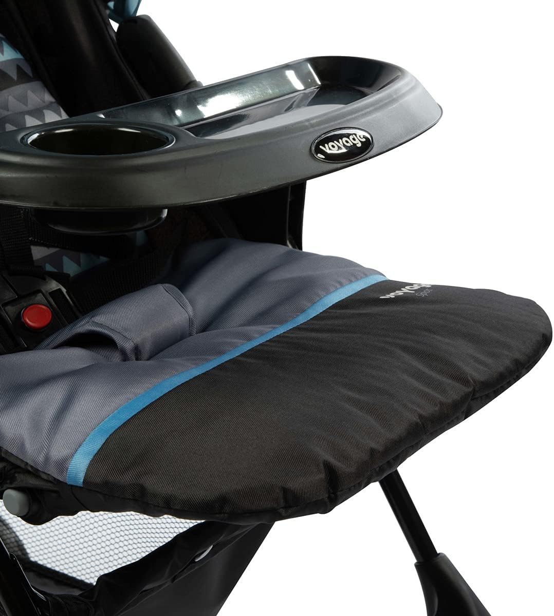 Carrinho Bebê Reclinável Moisés Até 15 Kg Azul, Spot Voyage