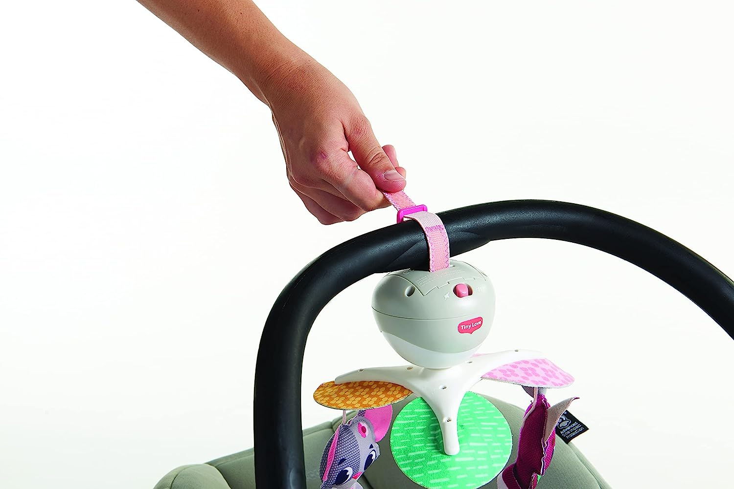 Móbile para berço e carrinho Take Along, Tiny Princess, Tiny Love