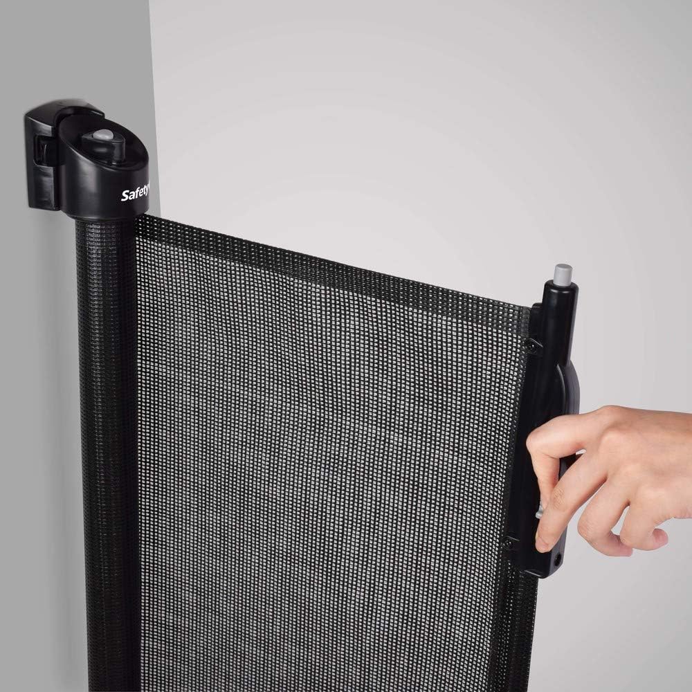 Grade de Segurança Retrátil Rolling Gate Preta, Safety 1st
