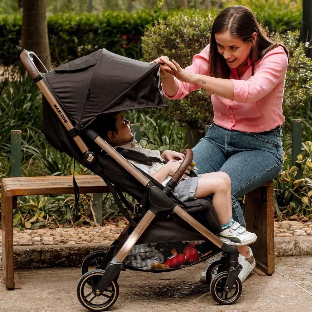 maxi cosi eva trio Carrinho de bebê Travel Eva Trio, Essential Black Champagne, Maxi-Cosi