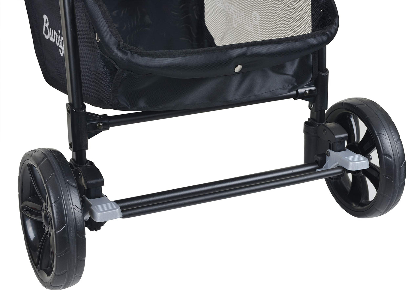 Burigotto Ecco Carrinho de Bebê, Preto, Até 15 kg
