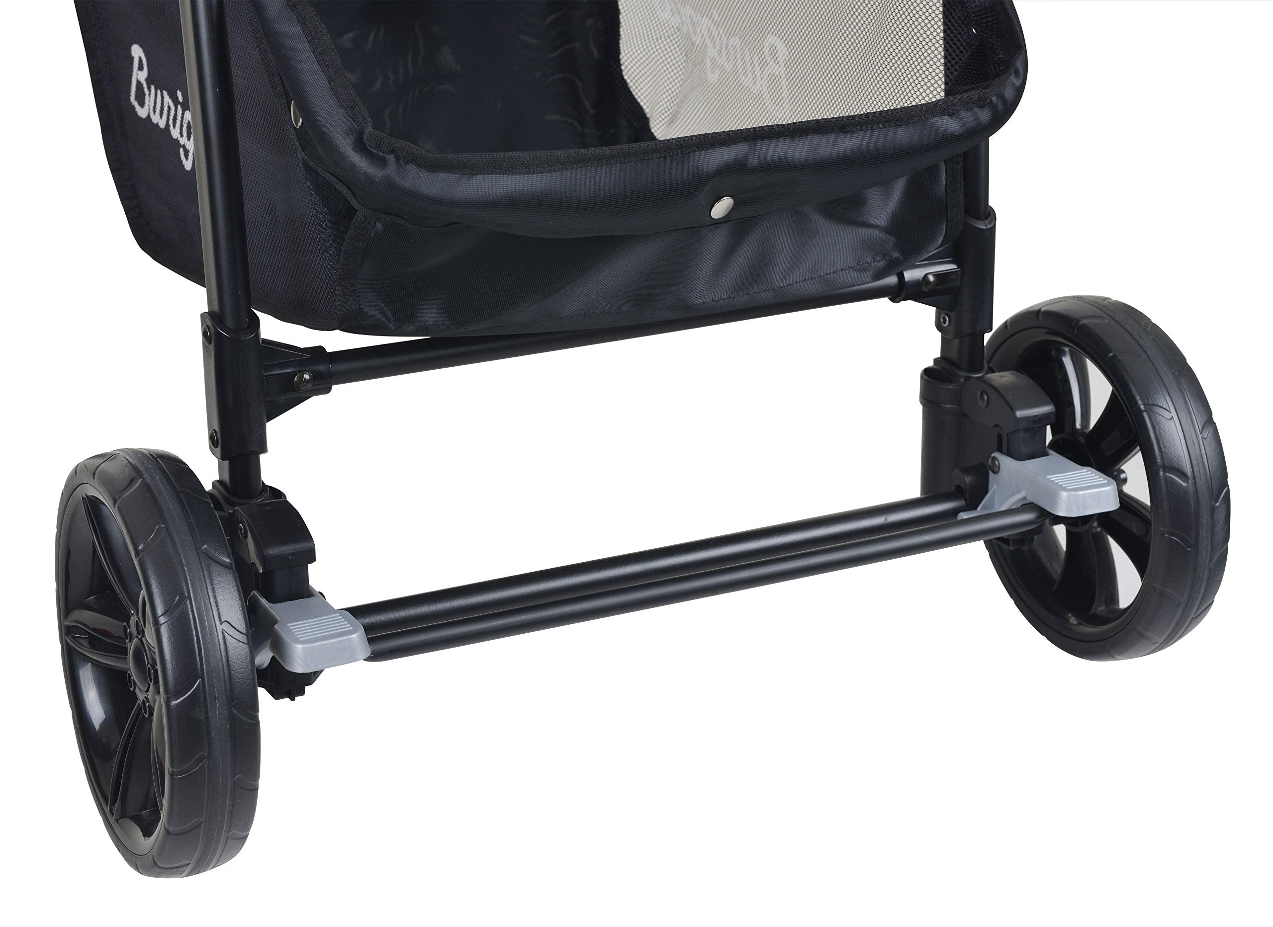 Burigotto Ecco Carrinho de Bebê, Preto, Até 15 kg