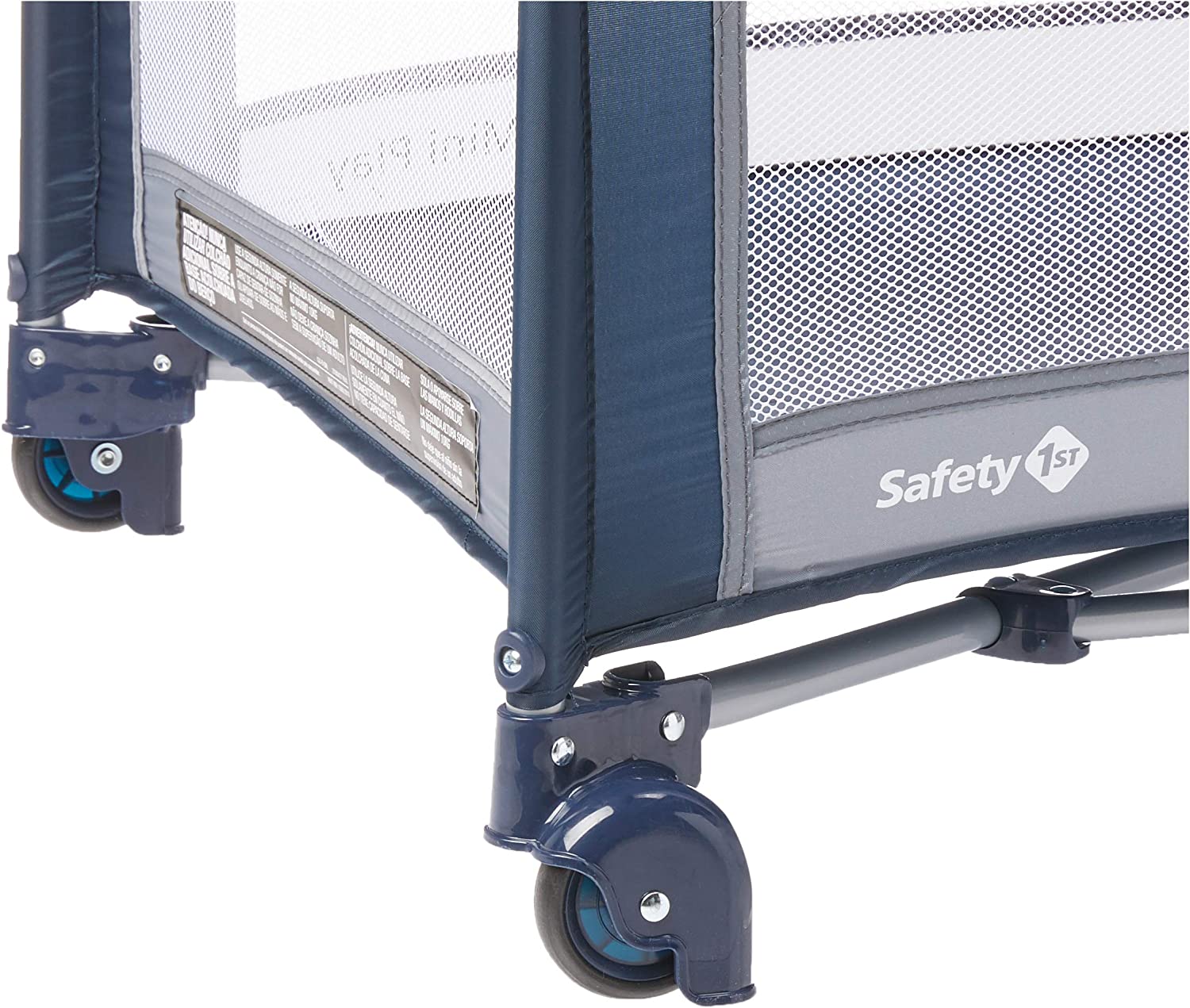 Berço Portátil Fit Cinza Estrelas 0-15kg, Safety 1st