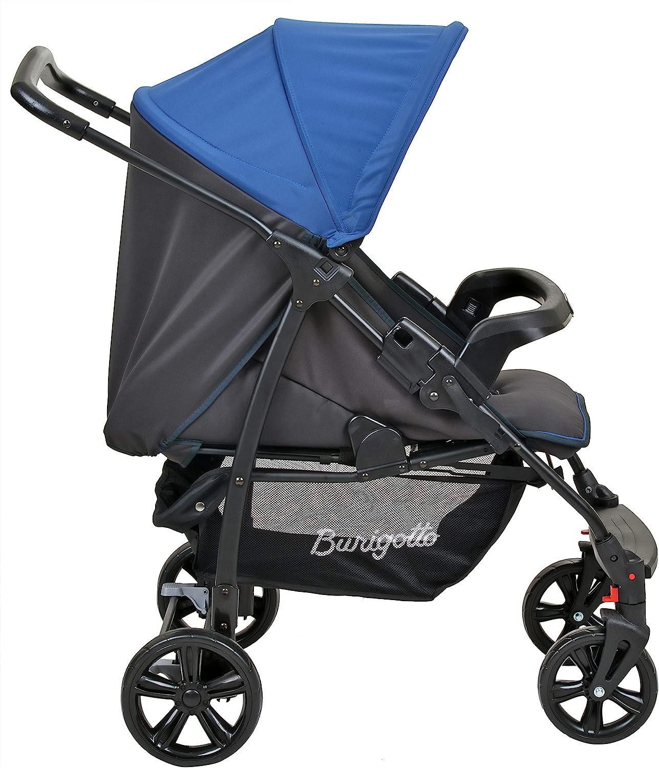 Ecco Carrinho de Bebê, Azul, Até 15 kg, Burigotto