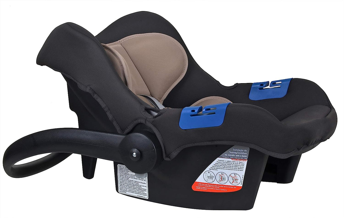 Carrinho de bebê Ecco System, Bege, Até 15 kg, Burigotto