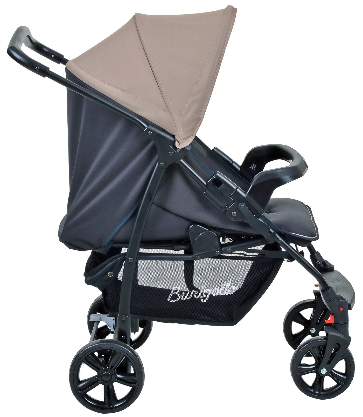 Burigotto Ecco Carrinho de Bebê, Bege, Até 15 kg