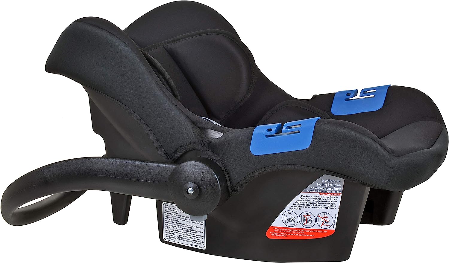 Cadeira para Auto Touring X, Mesclado Preto, Burigotto