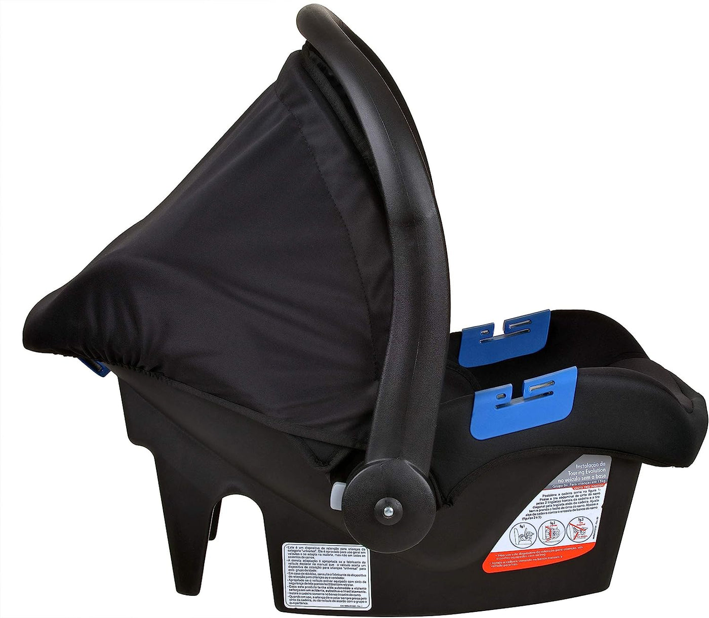 Cadeira para Auto Touring X, Mesclado Preto, Burigotto