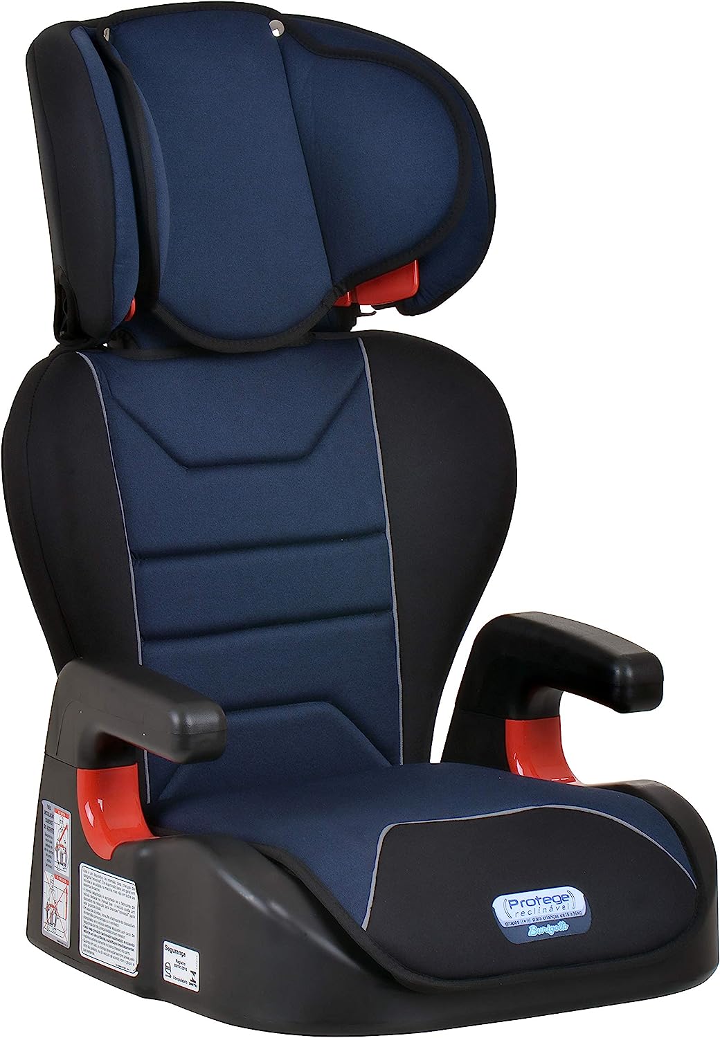 Protege Reclinável Cadeira para Auto Mesclado Azul, Burigotto