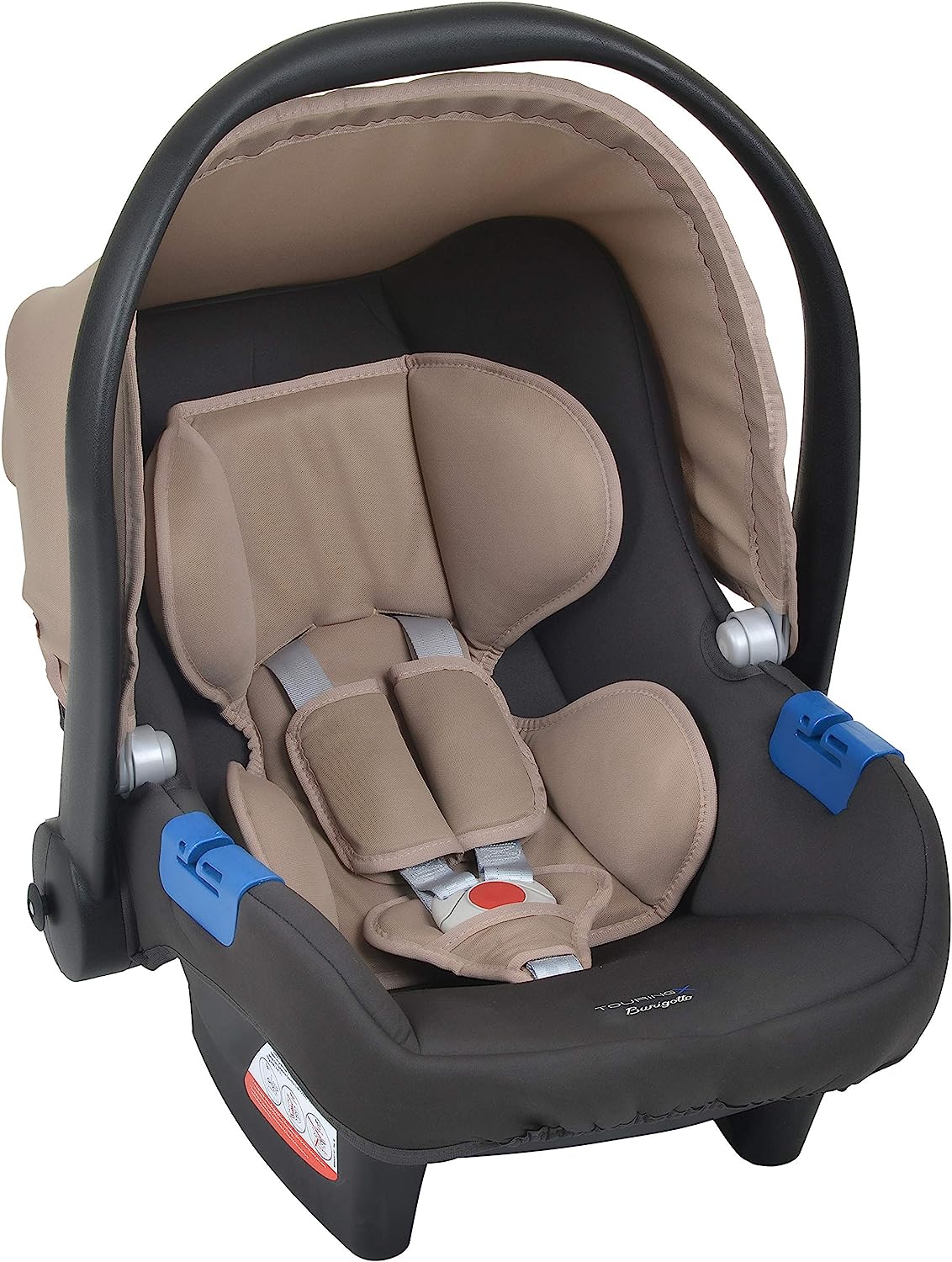 Carrinho de bebê Ecco System, Bege, Até 15 kg, Burigotto