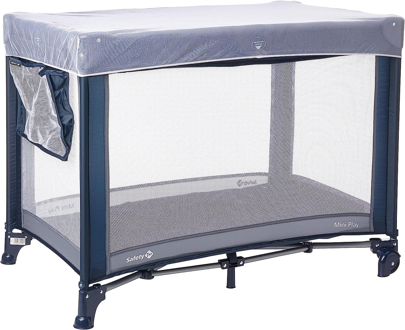 Berço Portátil Fit Cinza Estrelas 0-15kg, Safety 1st