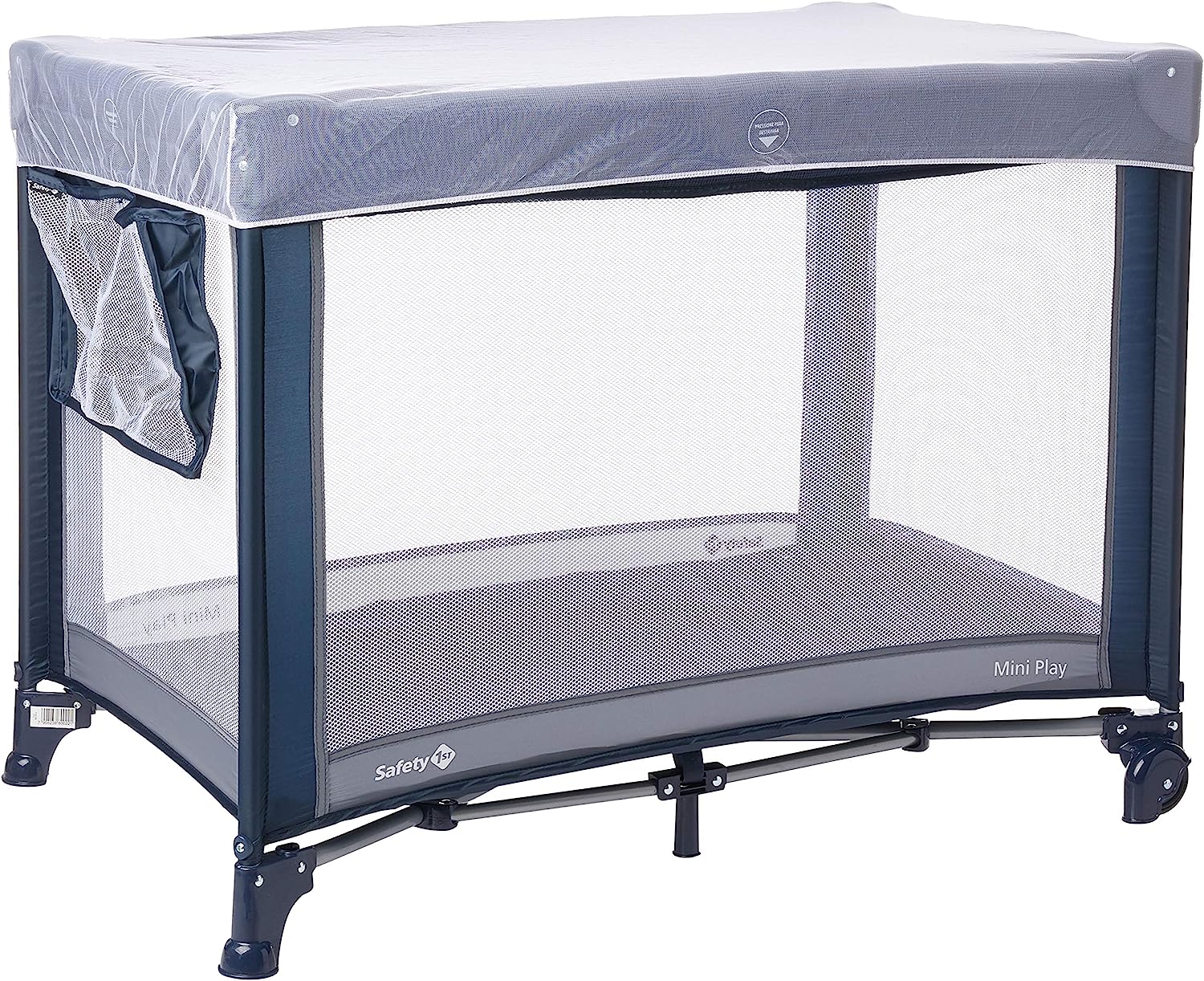 Berço Portátil Fit Cinza Estrelas 0-15kg, Safety 1st
