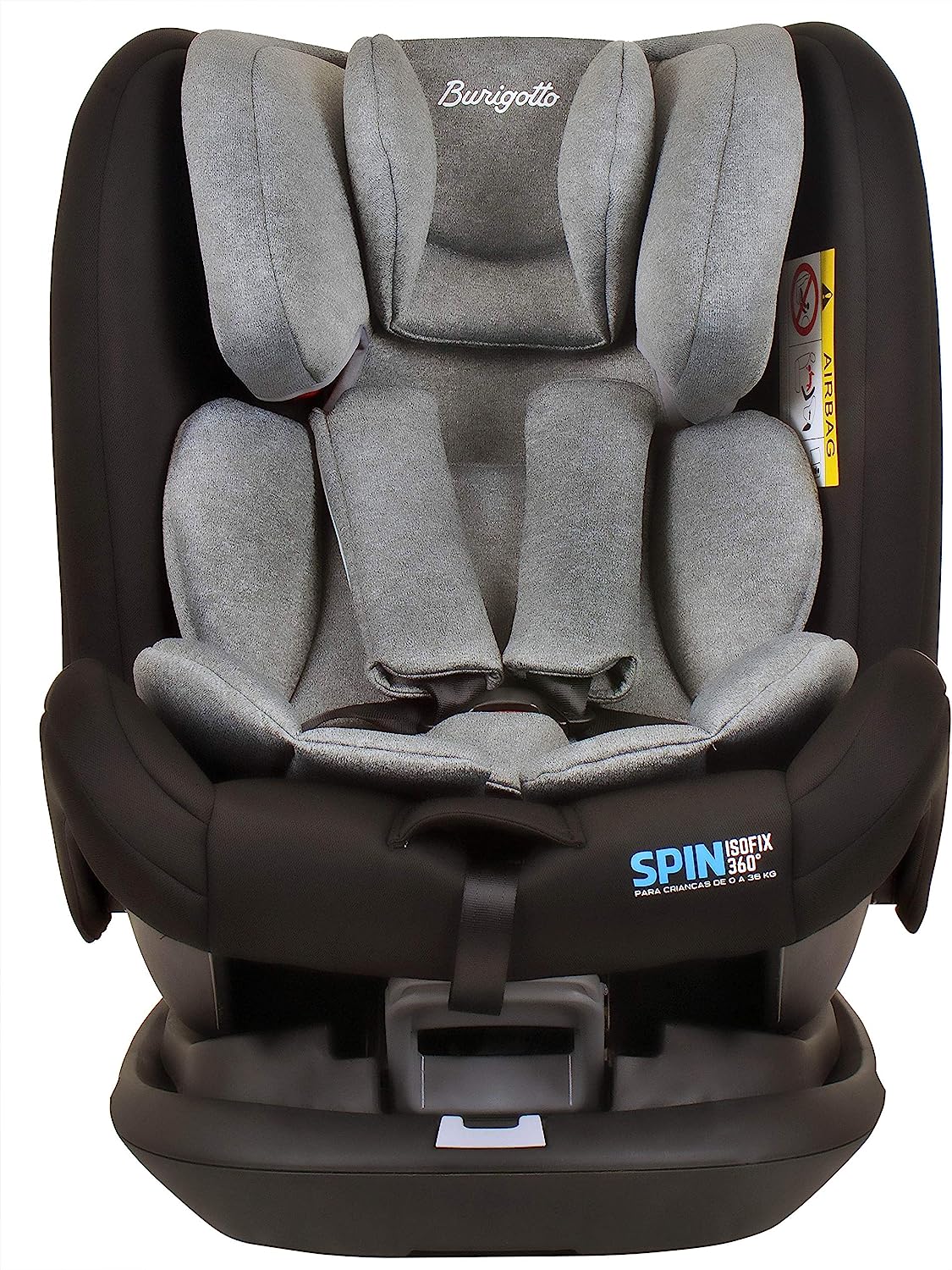 Cadeira para Auto Spin Isofix Gray, Burigotto