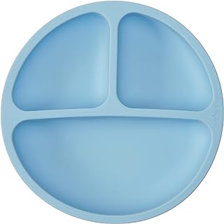 Pratinho Em Silicone Com Ventosa, Azul, Buba