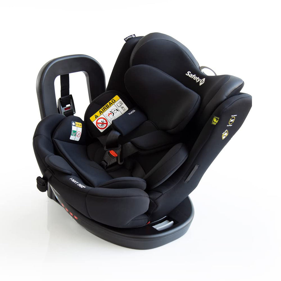 Safety 1st i-NXT 360° - Cadeirinha 0 a 36kg, com Giro 360°, Isofix,  Preto Urbano