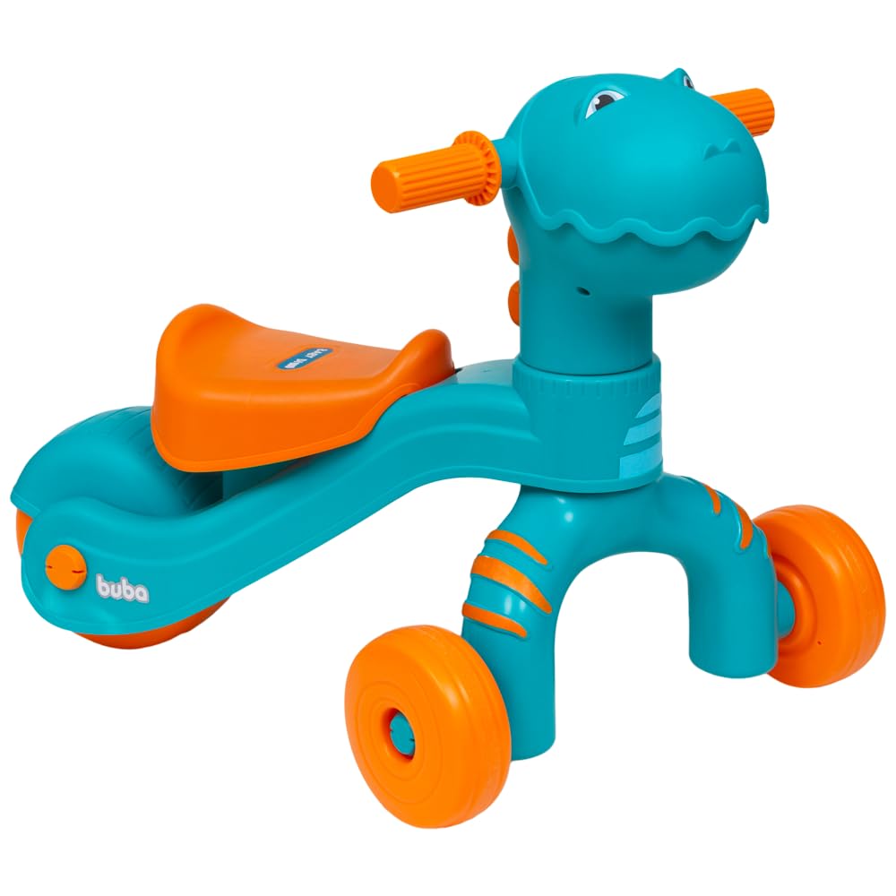 Triciclo Infantil Dinossauro Andador Som Luz Led 16993 Buba