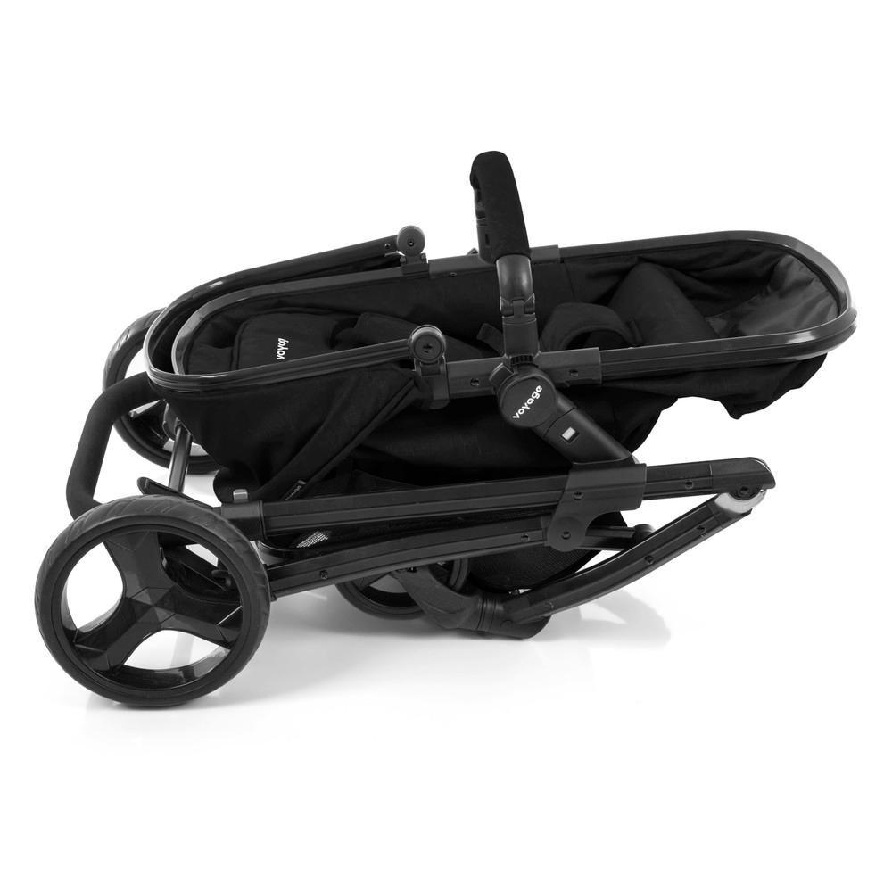 Carrinho de Bebê Vip Preto 0 a 15kg, Voyage