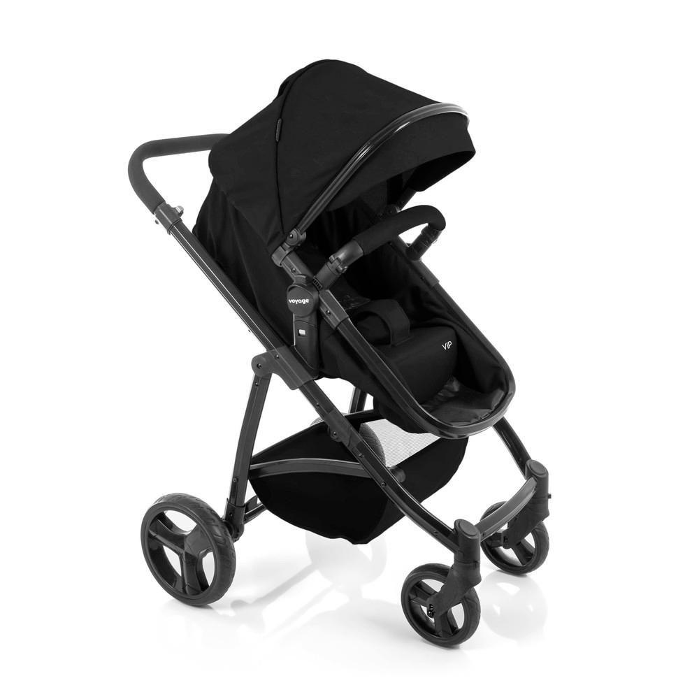 Carrinho de Bebê Vip Preto 0 a 15kg, Voyage