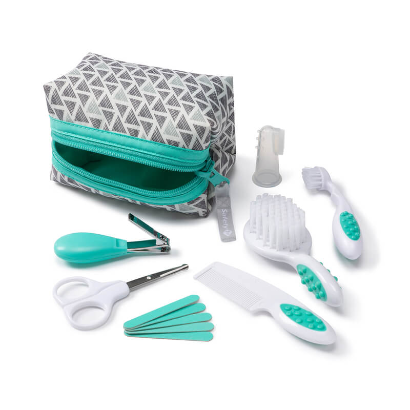 Kit Cuidados do Bebê Completo - Aqua White, Safety 1st